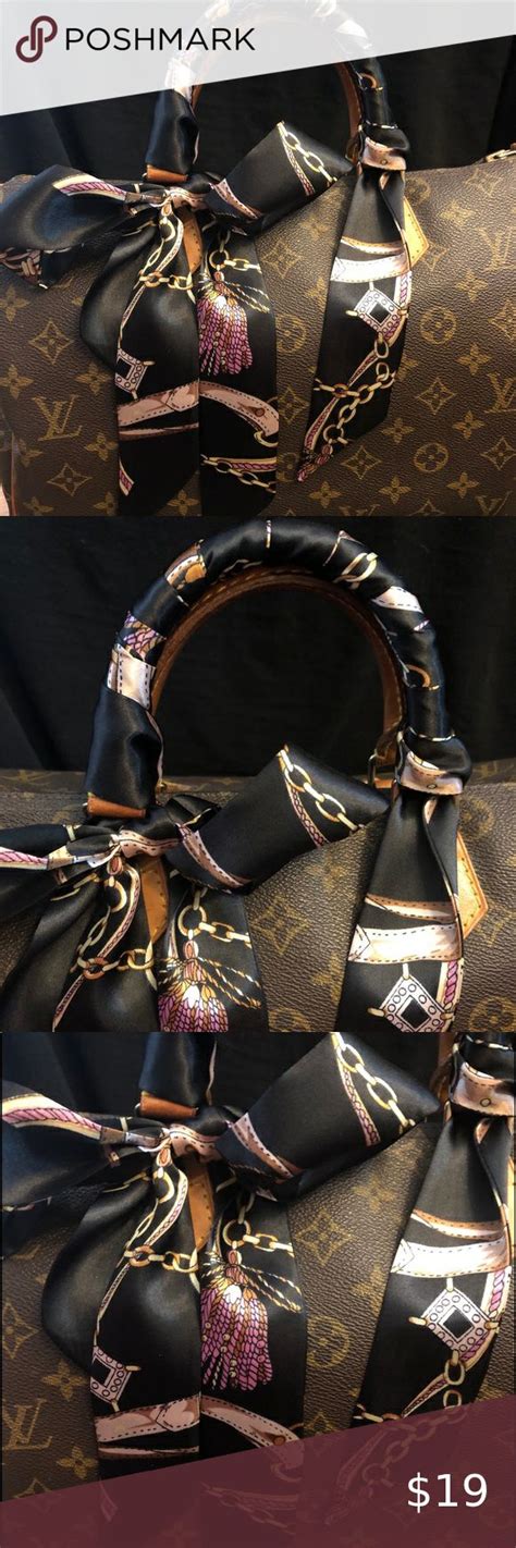 lv bag handle scarf|louis vuitton scarf s00.